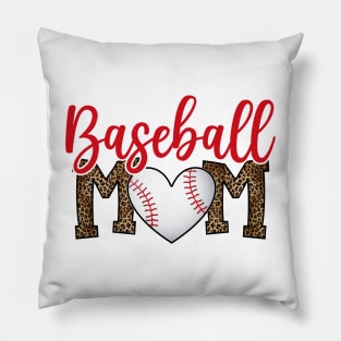 Baseball Mom Funny Mothers Day Pillow