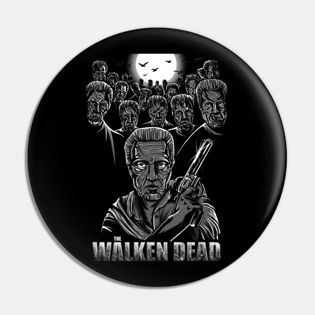 The Walken Dead Pin by BAHMcreations