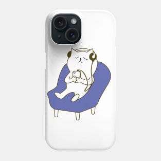 cartoon music funny  t shirt Phone Case