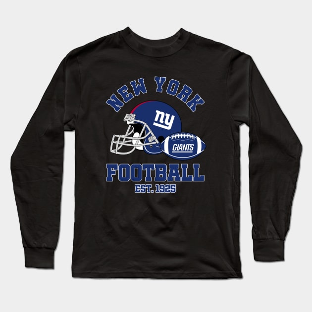 kayuwoodtree NY Giants Football - Est 2925 Long Sleeve T-Shirt