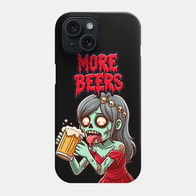 The Undead Party Girl Phone Case by CAutumnTrapp