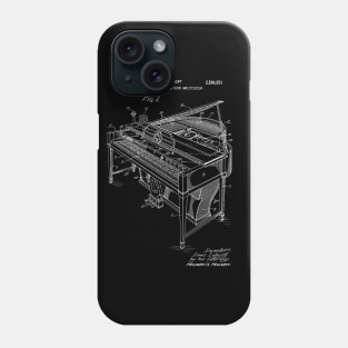 Patent Art - Grand Piano 1950 Phone Case