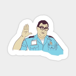 Walley World Security Guard Magnet