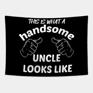 HANDSOME UNCLE Tapestry