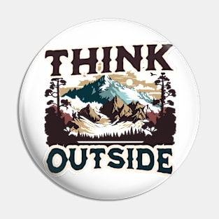 THINK OUTSIDE Pin