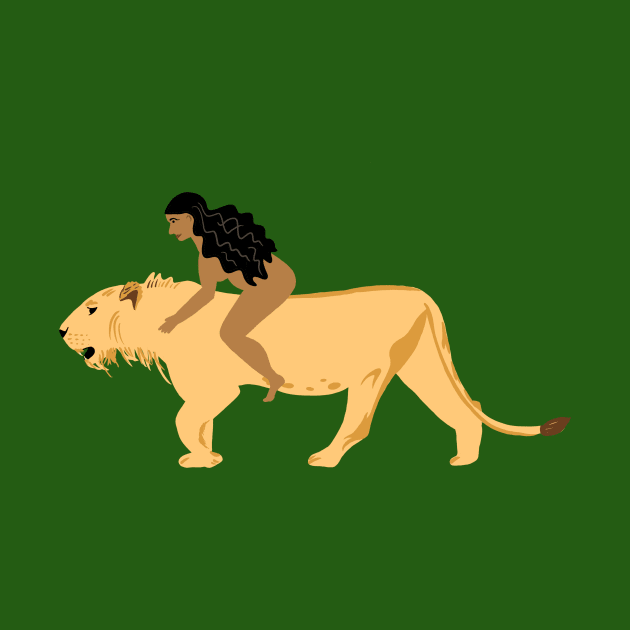 Lioness Woman by Das Brooklyn