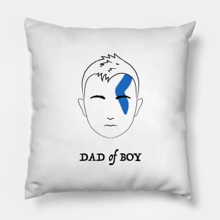 Dad of Boy Pillow