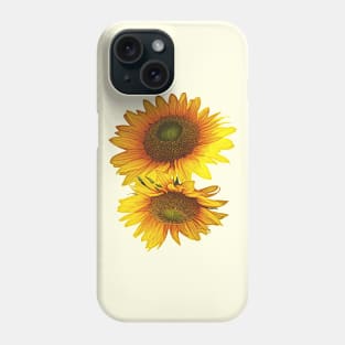 Sunflowers - I've Got Your Back Phone Case