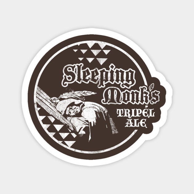 Sleeping Monk's Ale Magnet by theSteele