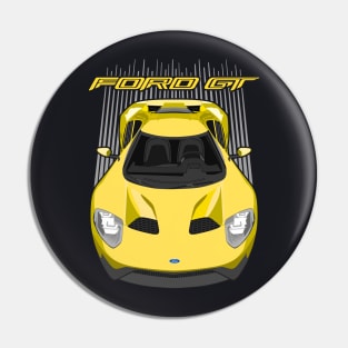 Ford GT-yellow Pin