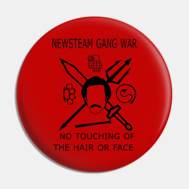 Newsteam Gang War Pin by stevegoll68