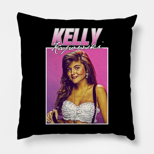 Kelly Kapowski 90's Pillow by mech4zone