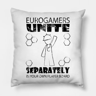 Euro Boardgamers Unite II Pillow