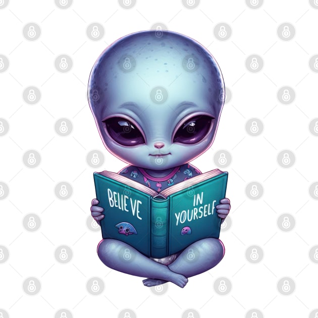 Believe In Yourself: Baby Alien by TooplesArt