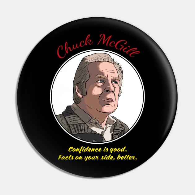 Chuck McGill - Better Call Saul Pin by Black Snow Comics