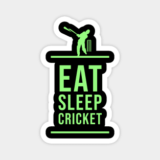 Eat Sleep Cricket Magnet