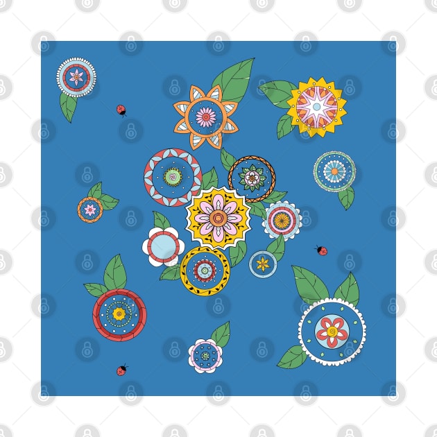 Hippie Circles by Wandering Octopus Designs