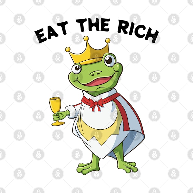 Eat The Rich Frog by micho2591