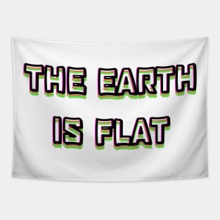 the earth is flat Tapestry