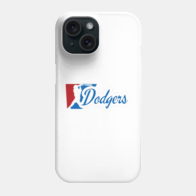 dodgers Phone Case by soft and timeless