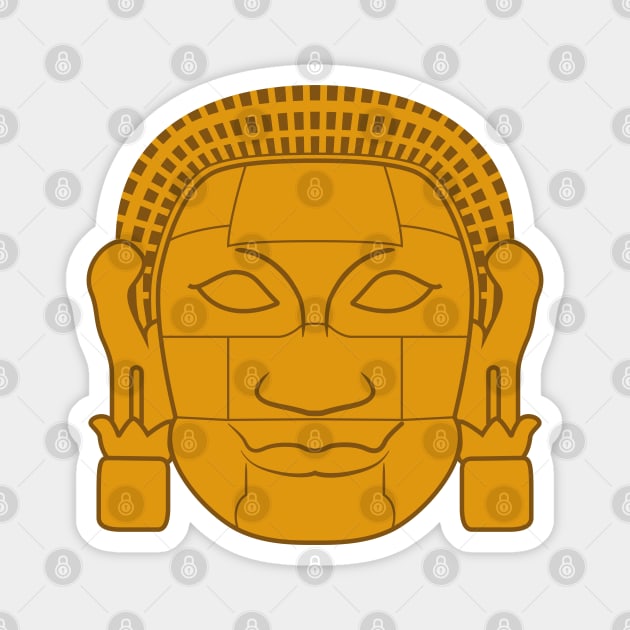 Civilization emblems - Khmer Magnet by Koyaanisqatsian