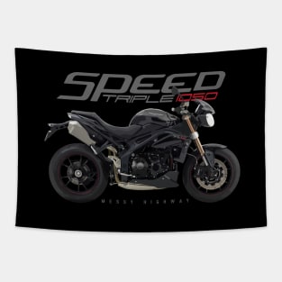 Triumph Speed Triple 15 black, sl Tapestry