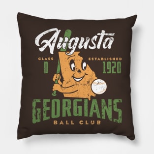 Augusta Georgians Baseball Pillow