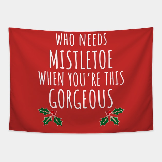 Who Needs Mistletoe When You're This Gorgeous Tapestry by LunaMay