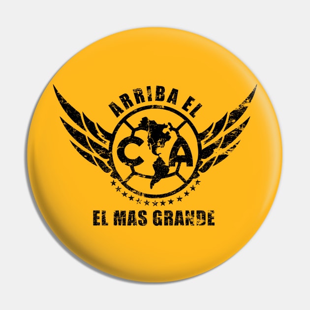 Club America El Mas Grande Pin by Uniq_Designs