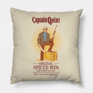 Captain Quint Spiced Rum Pillow