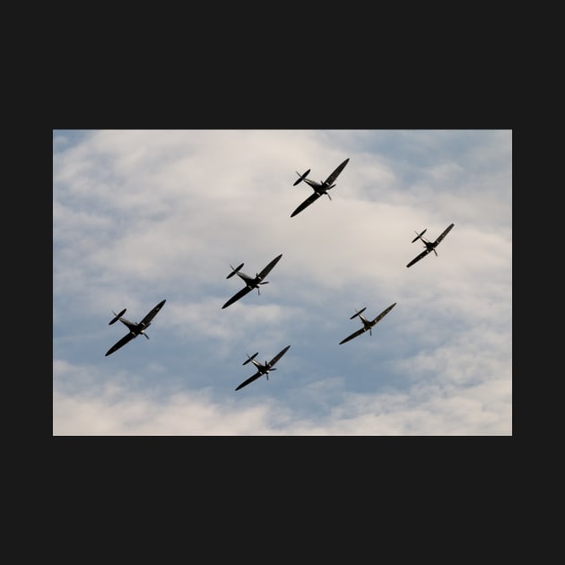 Spitfire Anniversary by aviationart
