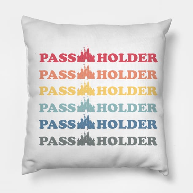 Pass Holder Pillow by MelissaJoyCreative