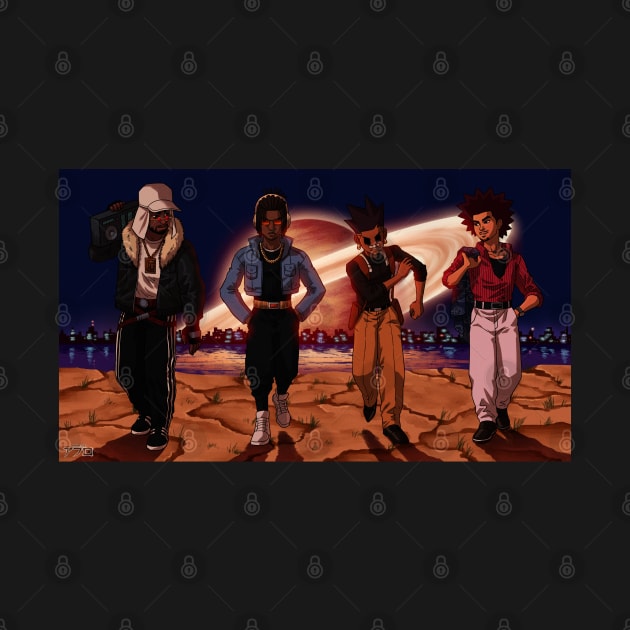 Durag Platoon the Invazion by Animator Afro