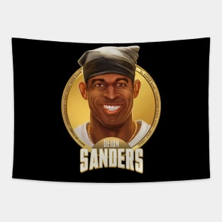 Deion Sanders - Hall OF Fame Tapestry