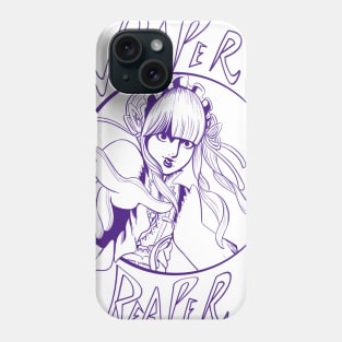 Reaper in Blue Phone Case