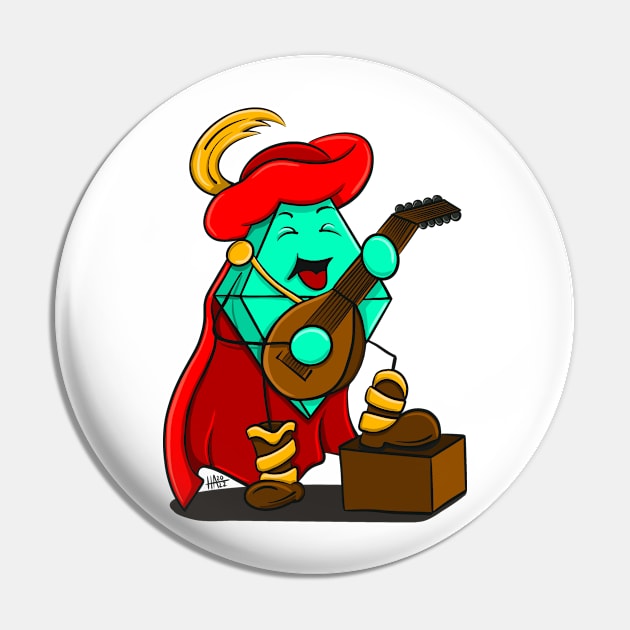 Bard D8 Pin by AlstonArt