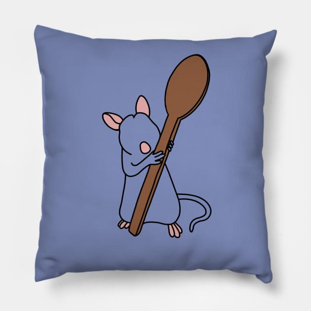 Lil’ Chef Outline Pillow by semarino