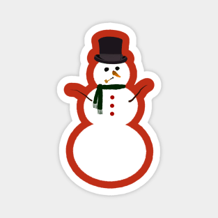 Snowman Magnet