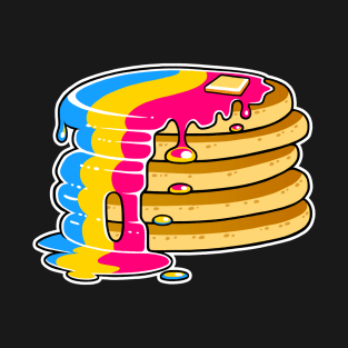 Pan Pansexual Pride Pancakes LGBT T-Shirt