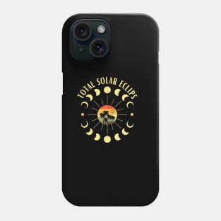 total solar eclips Phone Case