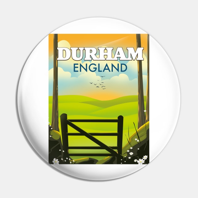 Durham England travel poster Pin by nickemporium1