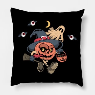 Halloween and pumpkin Pillow