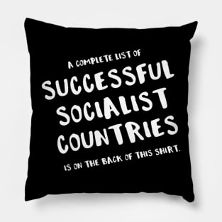 Funny Anti Socialism Pillow