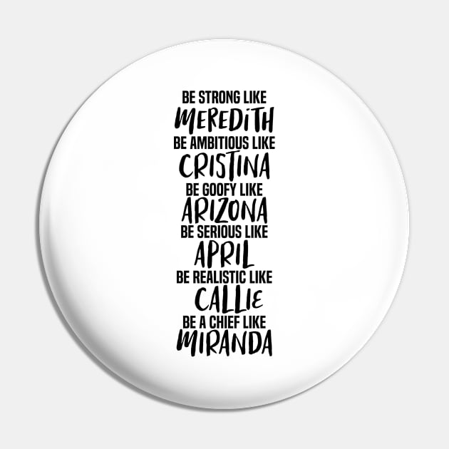 Grey's Anatomy Pin by C_ceconello