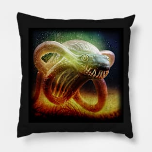 XENOS I - AN ALIEN CREATURE Pillow