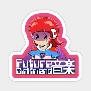 Future Girlfriend 音楽 logo Magnet