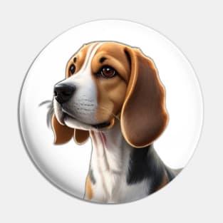 Beagle Dog Pin