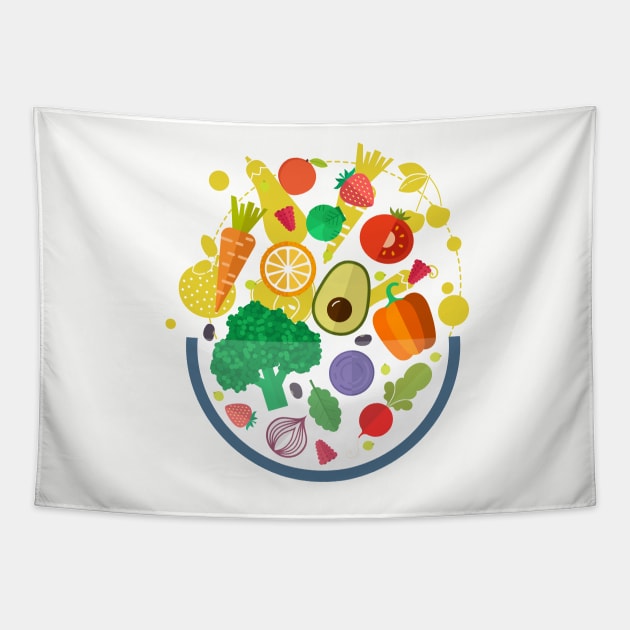 Healthy Life Tapestry by Favete