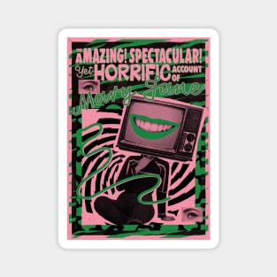 Mary Jane Pink/Green Magnet