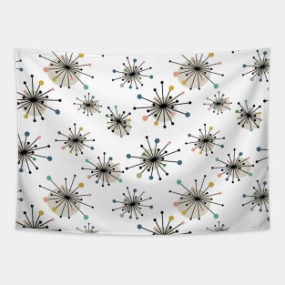 Atomic Starburst Pattern Tapestry